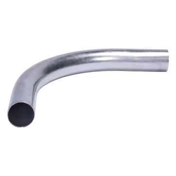 Codo de 90° 3/4 (19mm) pared delgada galvanizado etiqueta verde