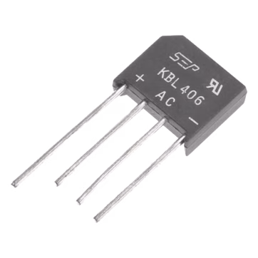 Puente rectificador 600V, 4A