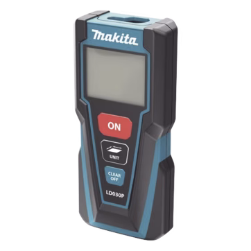 Medidor láser de distancia de 0.2 a 30 metros.
