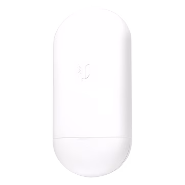 NanoStation airMAX Loco5AC CPE hasta 450 Mbps, 5 GHz (5150 – 5875 MHz), con antena integrada de 13 dBi, no incluye adaptador PoE