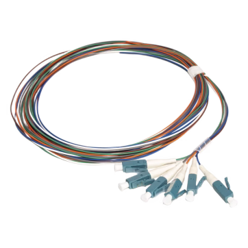 Kit de 6 Pigtails LC/UPC Monomodo 2 metros