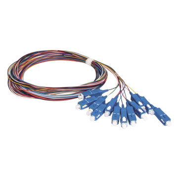 Kit de 12 Pigtails SC/UPC Monomodo 2 metros