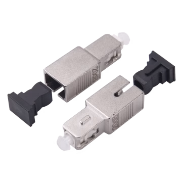 Atenuador óptico macho-hembra con conector SC/UPC de 15dB para fibra Monomodo