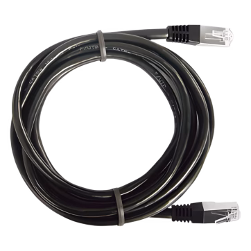 Cable de parcheo FTP Cat5e – 1 m – negro