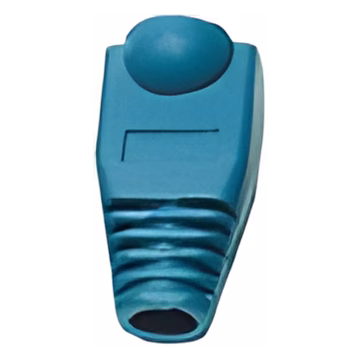 Capa Plástica para protección de Plug RJ45, Color Azul