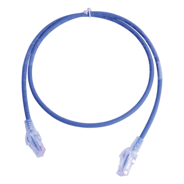 Patch Cord MC6 Modular Cat6 UTP, CM/LS0H, 3ft, Color Azul, Versión Bulk (Sin Empaque Individual)
