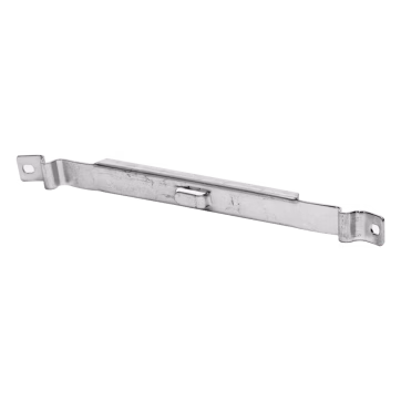 Clip Recto Automático para unir tramos de charola, con acabado Electro Zinc
