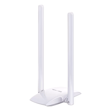 Adaptador inalámbrico N de 300 Mbps 2.4 GHz, 2 antenas externas