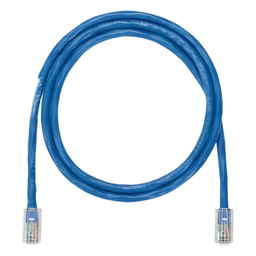 Cable de parcheo UTP Categoría 5e, con plug modular en cada extremo – 1.5 m. – Azul