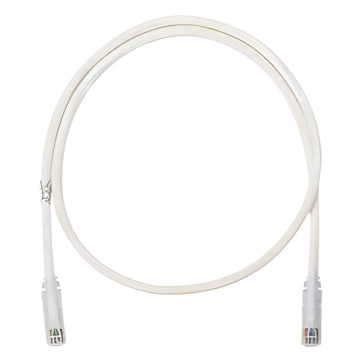 Cable de parcheo UTP Categoría 6, con plug modular en cada extremo – 1.5 m. – Blanco Mate