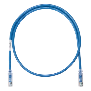 Cable de parcheo UTP Categoría 6, con plug modular en cada extremo – 2 m. – Azul