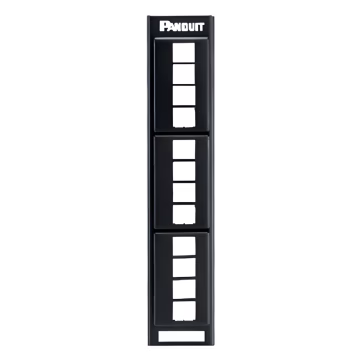 Panel de Parcheo Modular Keystone (Sin Conectores), de Montaje en Pared usando Accesorio WB89D, 12 Puertos