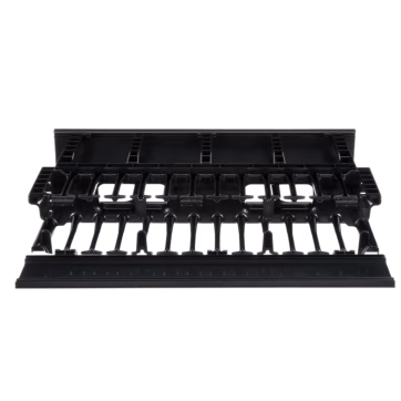 Organizador de Cables Horizontal NetManager, Doble (Frontal y Posterior), Para Rack de 19in, 2UR