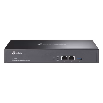 Controladora Omada Cloud para gestionar hasta 500 equipos Omada desde la nube, hotspot, Monitoreo RF, alertas a correo, actualizaciones masivas, 2 puertos 10/100Mbps, 802.3af/at.