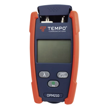 Medidor de Potencia (Micro OPM) para Fibra Óptica con Localizador Visual de Fallos (VFL), entrada universal de 2.5 mm (para conectores SC, ST y FC)