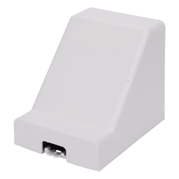 Derivación techo a canaleta color blanco de PVC auto extinguible, compatible con canaletas: PT48, TMK1735, TMK1735SD, TMK1020, TMK1020CD, TMK1020SD, TMK1720, TMK2560 (6150-01002)