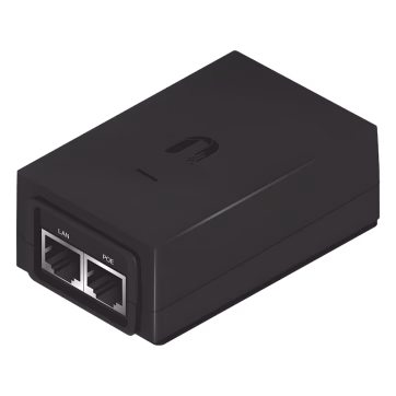 Adaptador PoE Ubiquiti de 24 VDC, 1.25 A con puerto Gigabit