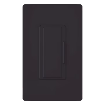 Atenuador (dimmer) Auxiliar de pared, compañero de atenuadores multilocación color negro