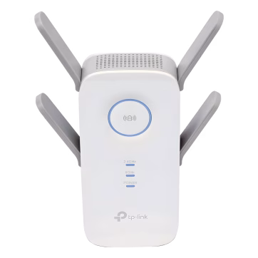 Repetidor / Extensor de Cobertura WiFi AC, 2600 Mbps, doble banda 2.4 GHz y 5 GHz, con 1 puerto 10/100/1000 Mbps, 4 antenas externas