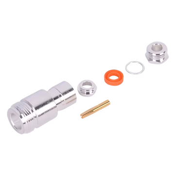 Conector N Hembra de Rosca para cables RG-58/U, RG-142/U.