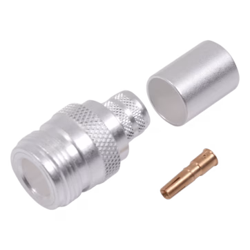 Conector N hembra para 9913, 7810A, 8214, CNT-400, RG8/U-SYS, RFLASH-1113.