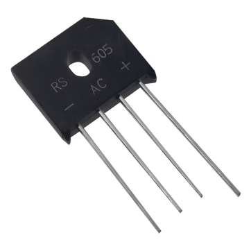 Puente Rectificador de 6 A. 600PIV en linea.