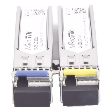 Transceptores MiniGbic SFP 1.25G LC WDM para fibra Mono Modo 20 Kms