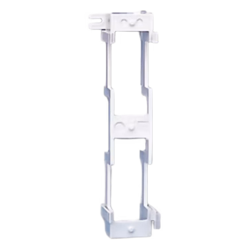 Bracket para Montaje de Regleta S66, Acepta 1 regleta M150 y 1 conector de 25 pares de cada lado