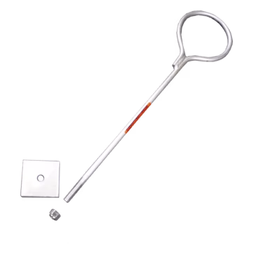 Ancla de Losa o Pared de 65 cm. de 3/4 de Grosor Galvanizada por Inmersión en Caliente.