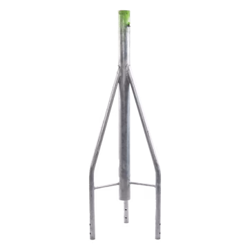 Tramo de Remate (Copete) para Tramo STZ-30 Galvanizado Electrolítico con Opresores para Pararrayo.