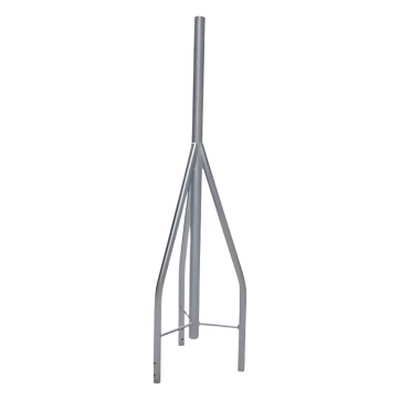 Tramo de Remate / Copete, tubo industrial 1 1/4 con tubo central 2 3/8 galvanizado por inmersión en caliente.