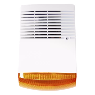 Sirena estrobo / Exterior/ 120dB / Luz intermitente / IP65