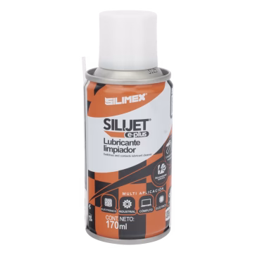 Limpiador lubricante en aerosol dieléctrico,  protege mecanismos, circuitos, sensores, ventiladores, 170 ml.