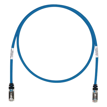 Patch Cord Cat6A, Blindado S/FTP, CM/LS0H, 5ft, Color Azul