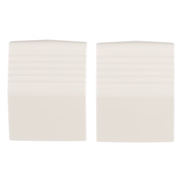 Unión recta de base, para uso con canaleta T70, Material PVC Rígido, Color Blanco Mate