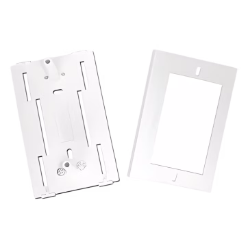 Soporte y tapa universal color blanco de PVC auto extinguible, para canaleta TEK100 (5595-10001)