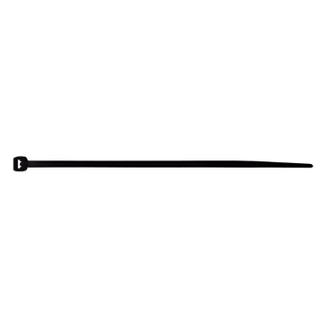 Cincho de nylon color negro, 3.2 x 142mm (100pzs) (4200-02001)