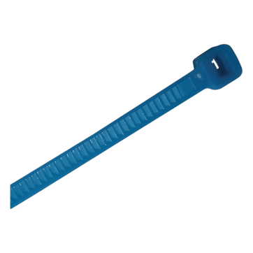 Cincho de nylon color azul 4.8 x 300mm (100pzs) (4200-04005)