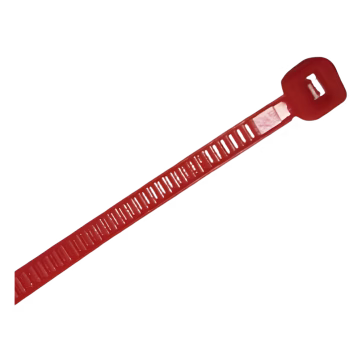 Cincho de nylon color rojo 4.8 x 300mm (100pzs) (4200-04003)