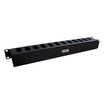 Organizador de cables horizontal de 19, 1UR