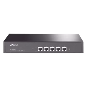 Router Balanceador de Carga Multi-Wan, 1 puerto LAN 10/100 Mbps, 1 puerto WAN 10/100 Mbps, 3 puertos Auto configurables LAN/WAN, Sesiones Concurrentes 30,000 para Negocios Pequeños y Medianos