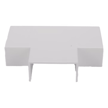 Sección en T color blanco de PVC auto extinguible, para canaletas TMK1735, TMK1735SD (5340-02001)