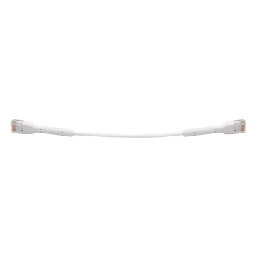 UniFi Ethernet Patch Cable Cat6 de 22 cm, color blanco