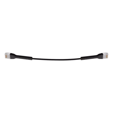 UniFi Ethernet Patch Cable Cat6 de 22 cm, color negro