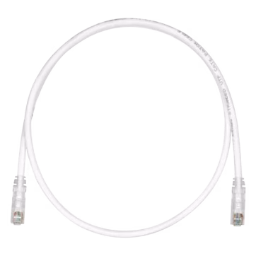 Cable de Parcheo TX6, UTP Cat6, 24 AWG, CM/LSZH, Color Blanco Mate, 30ft