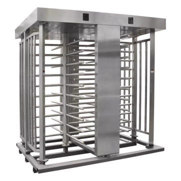 Torniquete Doble / Cuerpo Completo / Interior/Exterior / 100% Acero Inoxidable / Acabado de Lujo / Alto Tráfico