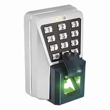 (ZK MA500)Lector IP de Huella y Proximidad con Teclado Antivandálico para Exterior / Administración con software o de manera autónoma (directo en el teclado) / Relevador para chapa