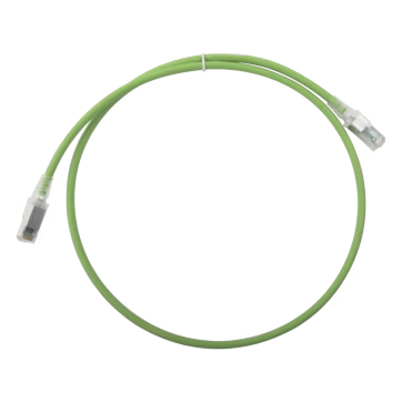 Patch Cord Z-MAX Cat6A S/FTP, CM/LS0H, 3ft, Color Verde, Versión Bulk (Sin Empaque Individual)